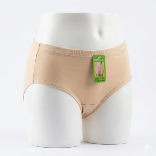 Essential Everyday Cotton Briefs – Seamless Comfort Mid-Rise Panties